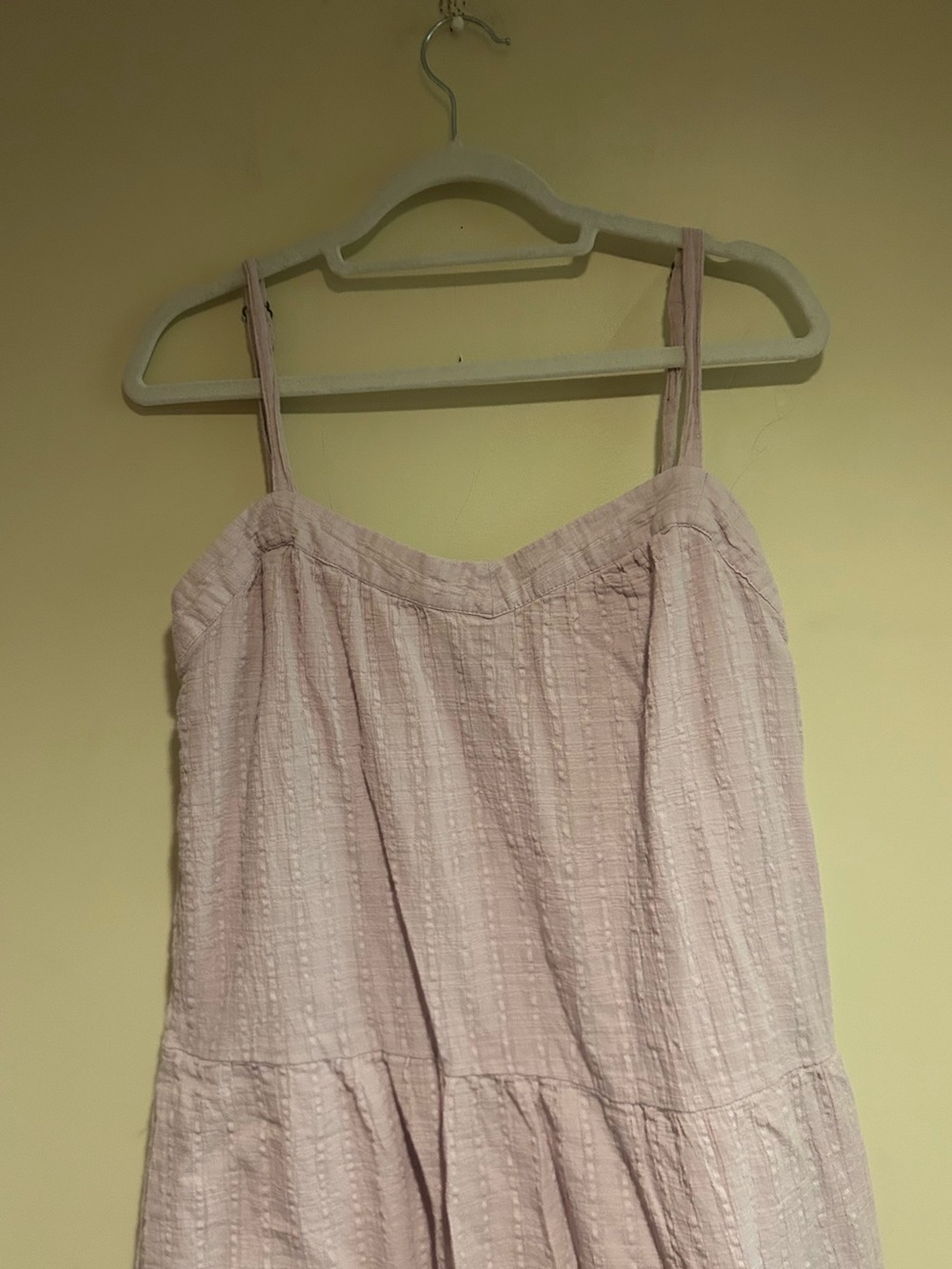 Knox Rose Light Purple Tiered Midi Dress Sz XL - Picture 3 of 12